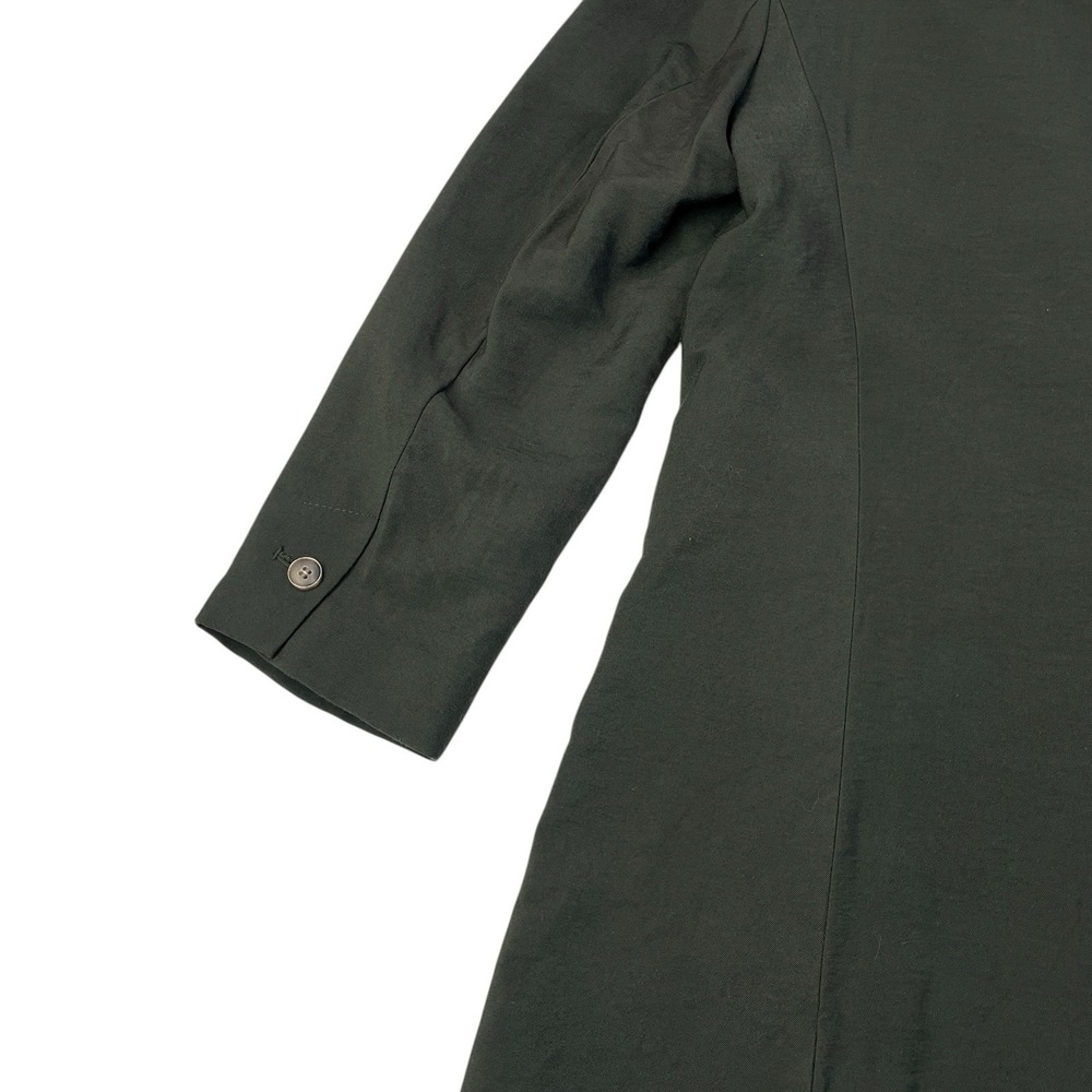 LOFT Olive Green Open Front Blazer Women's Size 2 Casual Work Jacket - Picture 9 of 10